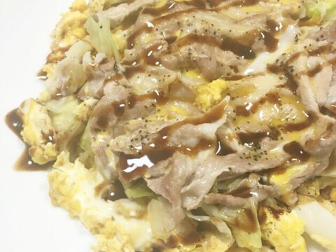 大量消費に☆豚玉キャベツ炒め